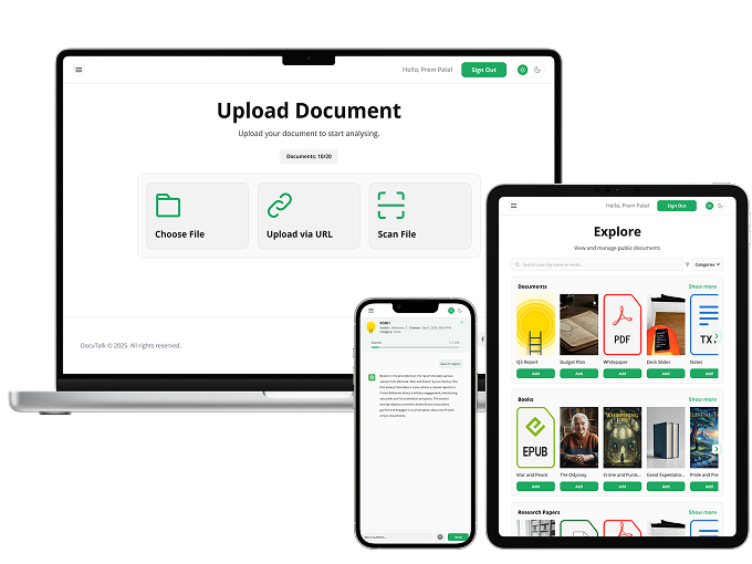 DocuTalk - AI Document Analysis